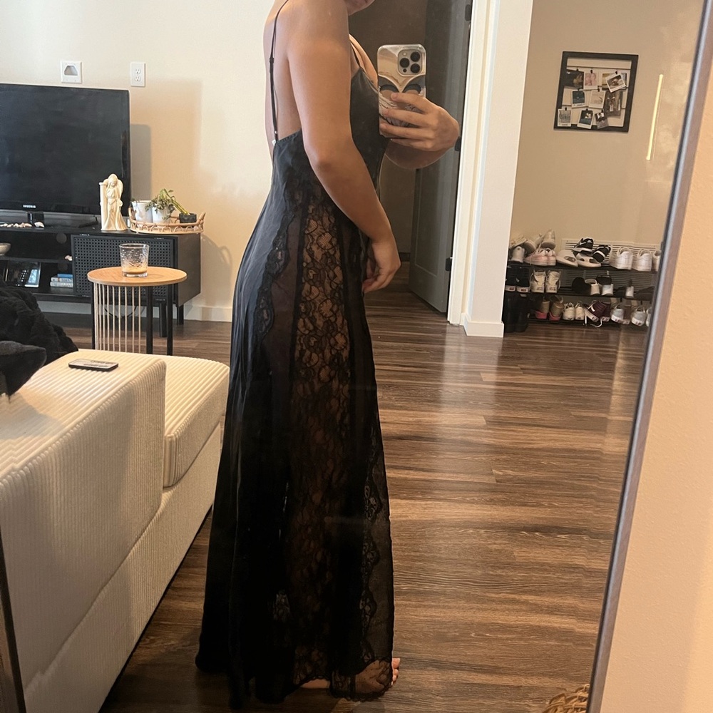 Vintage Victorias Secret Silk Maxi Dress - Picture 4 of 5